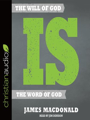 cover image of Will of God is the Word of God